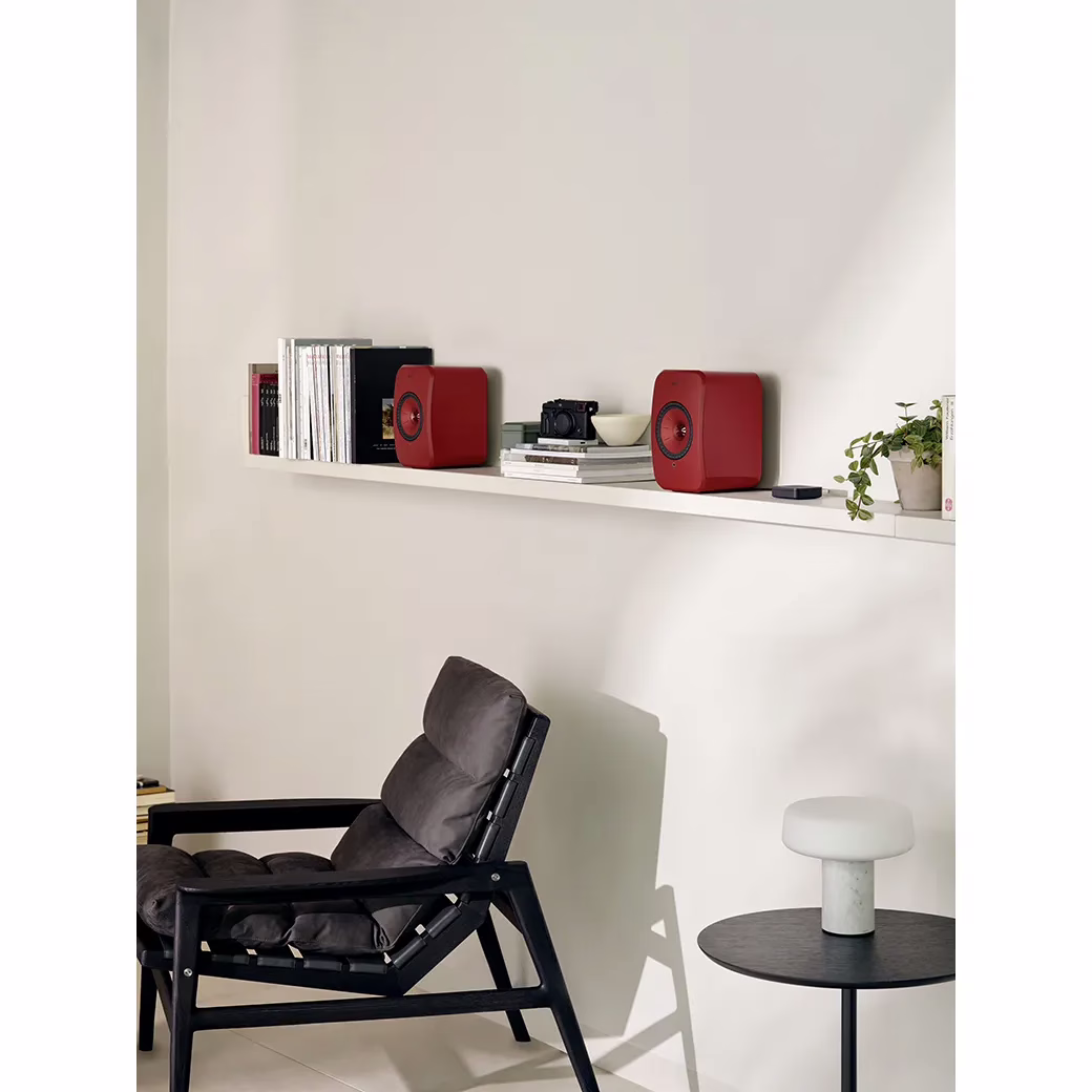 ลำโพง KEF รุ่น LSX II - สี Lava Red