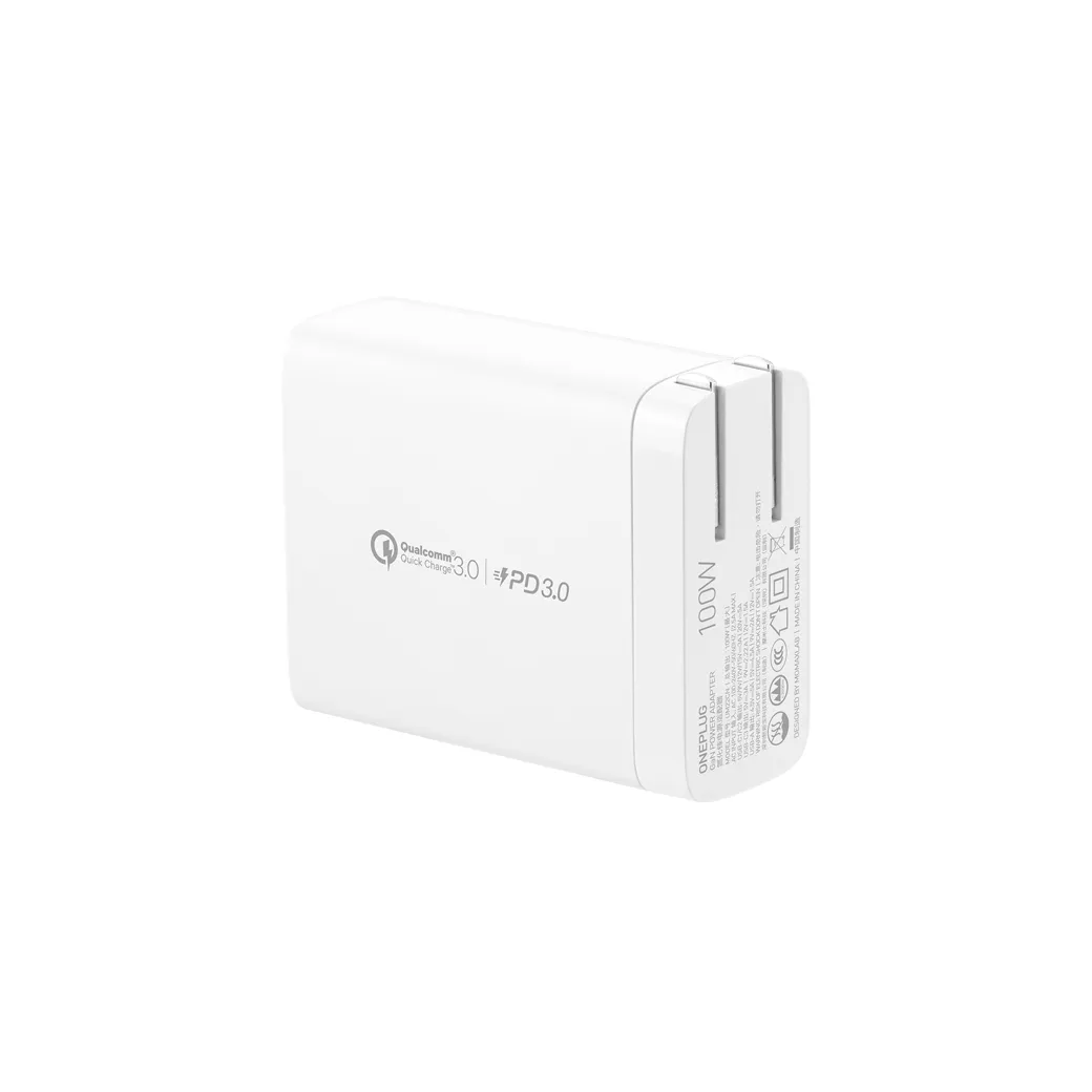 หัวชาร์จ Momax รุ่น One Plug 100W 4 Port GaN - สีขาว