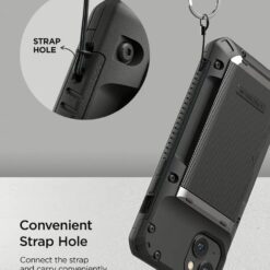 VRS รุ่น Damda Glide Pro - เคส iPhone 14 Plus - สี Black Groove