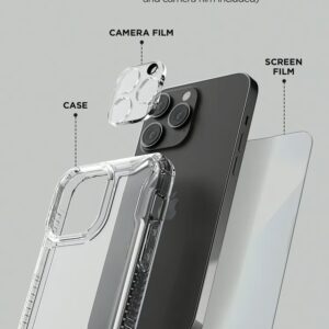 VRS รุ่น Terra Guard Crystal - เซ็ตเคส+ฟิล์มกระจก iPhone 14 Pro Max - สี Clear 32 VRS รุ่น Terra Guard Crystal - เซ็ตเคส+ฟิล์มกระจก iPhone 14 Pro Max - สี Clear