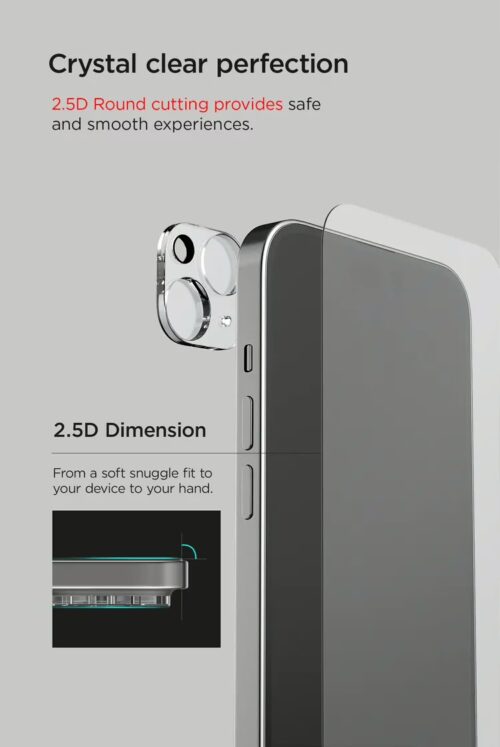 VRS รุ่น MagSafe Clear Case - เซ็ตเคส+ฟิล์มกระจก iPhone 14 Plus - สี Clear - Image 7