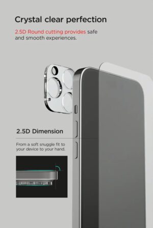 VRS รุ่น MagSafe Clear Case - เซ็ตเคส+ฟิล์มกระจก iPhone 14 Pro - สี Clear