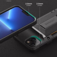 VRS รุ่น Damda Glide Hybrid - เคส iPhone 14 Plus - สี Black Groove