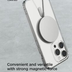 VRS รุ่น MagSafe Clear Case - เซ็ตเคส+ฟิล์มกระจก iPhone 14 Pro - สี Clear