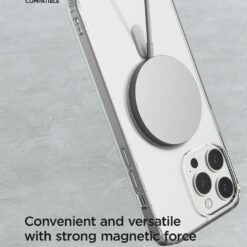 VRS รุ่น MagSafe Clear Case - เซ็ตเคส+ฟิล์มกระจก iPhone 14 Pro Max - สี Clear