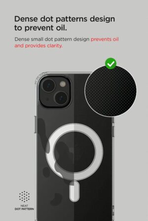 VRS รุ่น MagSafe Clear Case - เซ็ตเคส+ฟิล์มกระจก iPhone 14 Plus - สี Clear