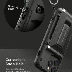 VRS รุ่น Damda Glide Hybrid - เคส iPhone 14 Pro - สี Black Groove