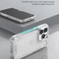 VRS รุ่น Terra Guard Crystal - เซ็ตเคส+ฟิล์มกระจก iPhone 14 Pro - สี Clear