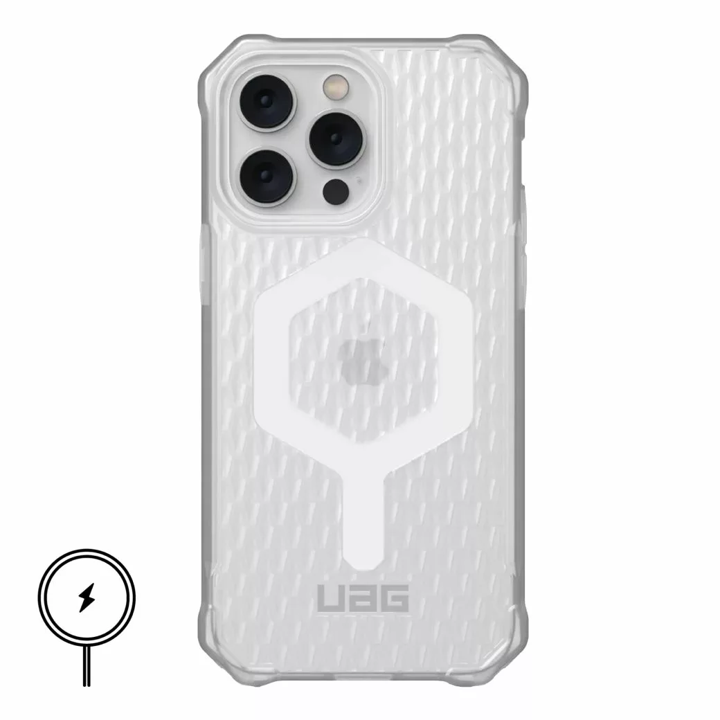 UAG รุ่น Essential Armor with Magsafe - เคส iPhone 14 Pro Max - สี Frosted Ice