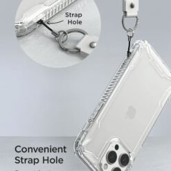 VRS รุ่น Terra Guard Crystal - เซ็ตเคส+ฟิล์มกระจก iPhone 14 Pro Max - สี Clear