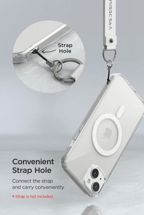 VRS รุ่น MagSafe Clear Case - เซ็ตเคส+ฟิล์มกระจก iPhone 14 Plus - สี Clear - Image 11