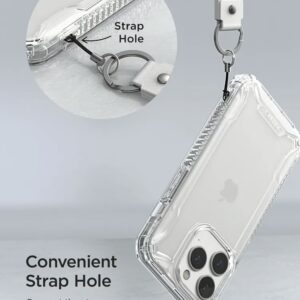 VRS รุ่น Terra Guard Crystal - เซ็ตเคส+ฟิล์มกระจก iPhone 14 Pro - สี Clear