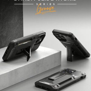 VRS รุ่น Damda Glide Hybrid - เคส iPhone 14 Pro Max - สี Black Groove 23 VRS รุ่น Damda Glide Hybrid - เคส iPhone 14 Pro Max - สี Black Groove