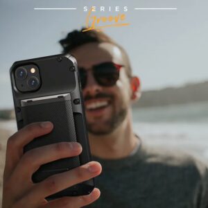 VRS รุ่น Damda Glide Pro - เคส iPhone 14 Plus - สี Black Groove 25 VRS รุ่น Damda Glide Pro - เคส iPhone 14 Plus - สี Black Groove