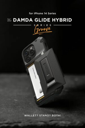 VRS รุ่น Damda Glide Hybrid - เคส iPhone 14 Pro - สี Black Groove