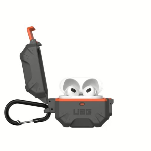 UAG รุ่น Pathfinder - เคส Airpods 3 - สีเทา/ส้ม - Image 5