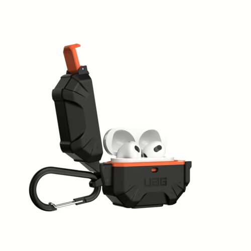 UAG รุ่น Pathfinder - เคส Airpods 3 - สีดำ/ส้ม - Image 7