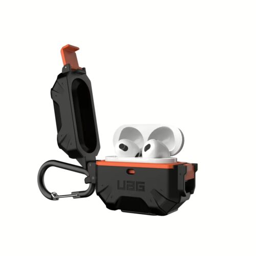 UAG รุ่น Pathfinder - เคส Airpods 3 - สีดำ/ส้ม - Image 6