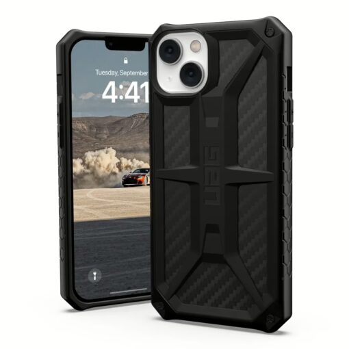 UAG รุ่น Monarch - เคส iPhone 14 Plus - สี Carbon Fiber - Image 2