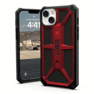 UAG รุ่น Monarch - เคส iPhone 14 Plus - สี Crimson 10 UAG รุ่น Monarch - เคส iPhone 14 Plus - สี Crimson