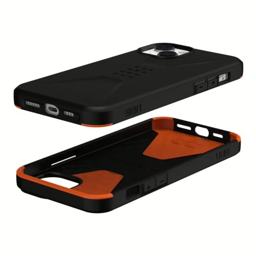 UAG รุ่น Civilian - เคส iPhone 14 Plus - สี Black - Image 8
