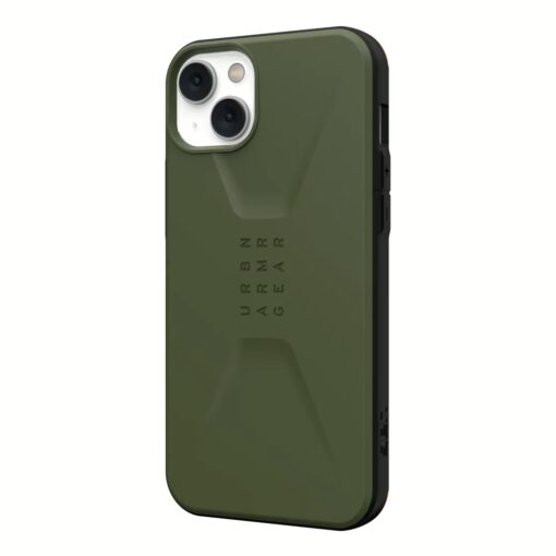 UAG รุ่น Civilian - เคส iPhone 14 Plus - สี Olive - Image 4