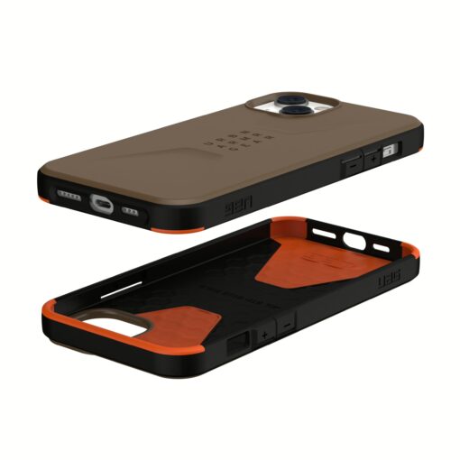 UAG รุ่น Civilian - เคส iPhone 14 Plus - สี Dark Earth - Image 6