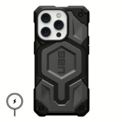 UAG รุ่น Monarch with Magsafe - เคส iPhone 14 Pro - สี Kevlar Silver