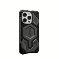 UAG รุ่น Monarch with Magsafe - เคส iPhone 14 Pro - สี Kevlar Silver