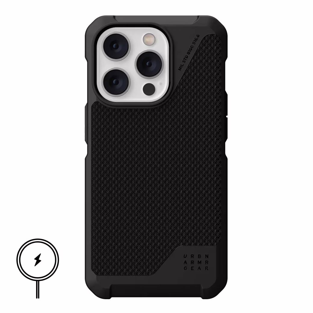 UAG รุ่น Metropolis LT with Magsafe - เคส iPhone 14 Pro - สี Kevlar Black