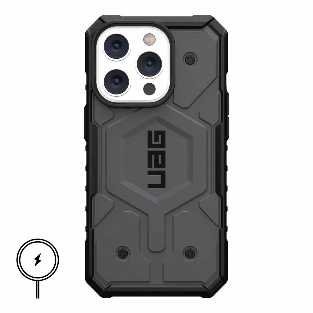 UAG รุ่น Pathfinder with Magsafe - เคส iPhone 14 Pro - สี Silver