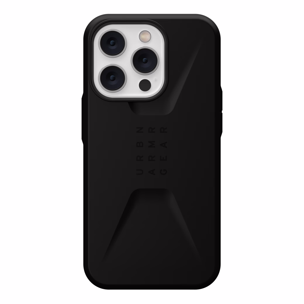 UAG รุ่น Civilian - เคส iPhone 14 Pro - สี Black