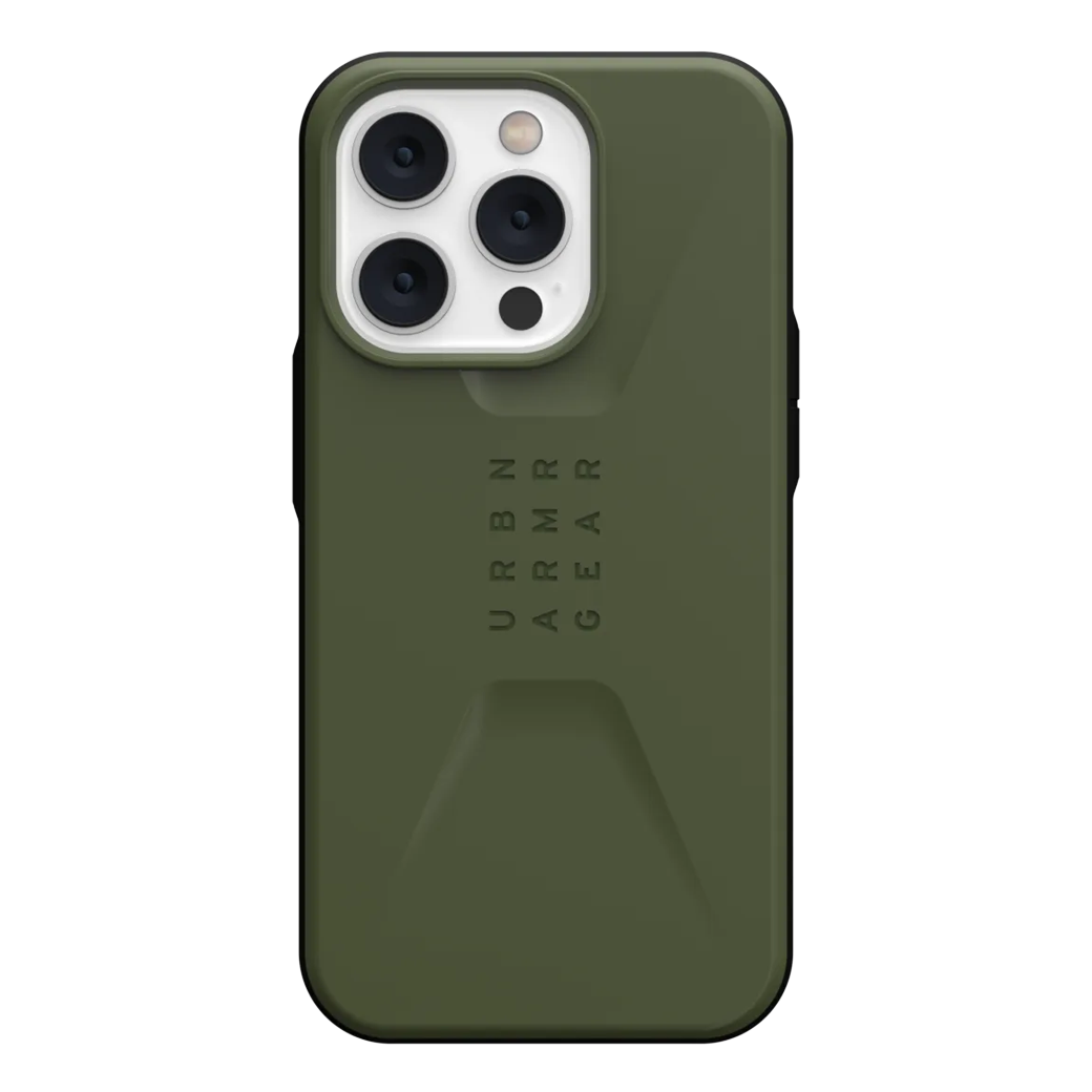 เคส UAG รุ่น Civilian - iPhone 14 Pro - สี Olive