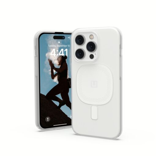UAG รุ่น Lucent with Magsafe - เคส iPhone 14 Pro - สี Marshmallow - Image 2