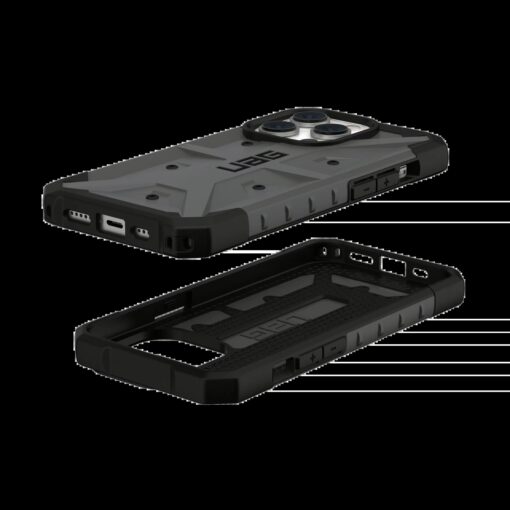 UAG รุ่น Pathfinder - เคส iPhone 14 Pro - สี Silver - Image 3