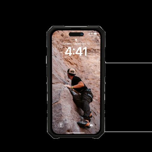 UAG รุ่น Pathfinder - เคส iPhone 14 Pro - สี Silver - Image 9