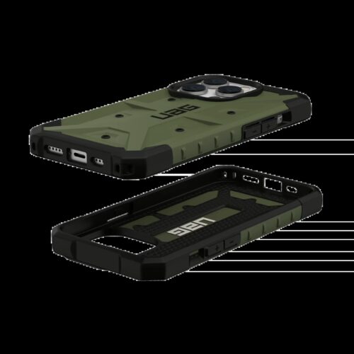 UAG รุ่น Pathfinder - เคส iPhone 14 Pro - สี Olive - Image 3