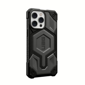 UAG รุ่น Monarch with Magsafe - เคส iPhone 14 Pro Max - สี Kevlar Silver