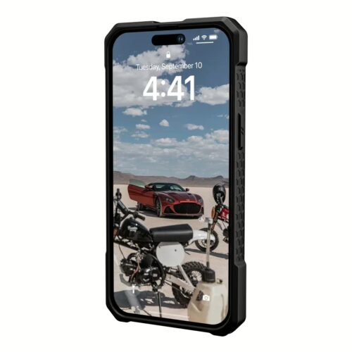 UAG รุ่น Monarch with MagSafe - เคส iPhone 14 Pro Max - สี Silver - Image 6