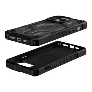 UAG รุ่น Monarch with MagSafe - เคส iPhone 14 Pro Max - สี Silver