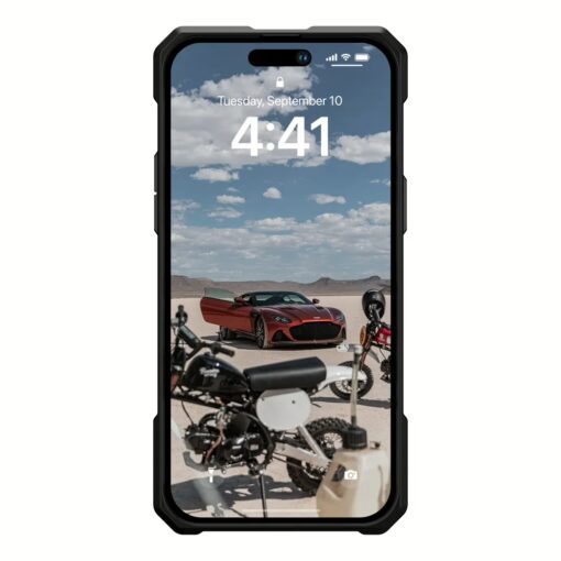 UAG รุ่น Monarch with MagSafe - เคส iPhone 14 Pro Max - สี Black - Image 5