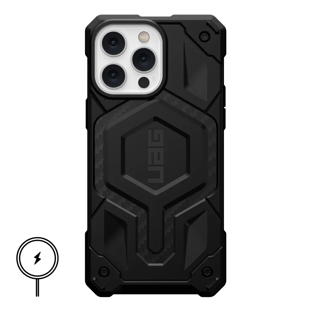 เคส UAG รุ่น Monarch with MagSafe - iPhone 14 Pro Max - สี Carbon Fiber