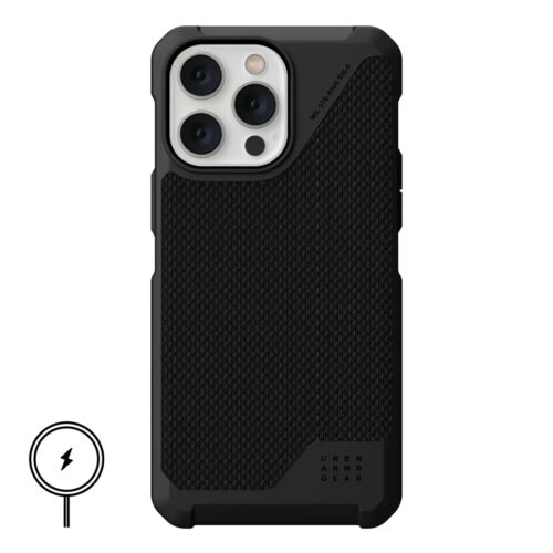 UAG รุ่น Metropolis LT with Magsafe - เคส iPhone 14 Pro Max - สี Kevlar Black