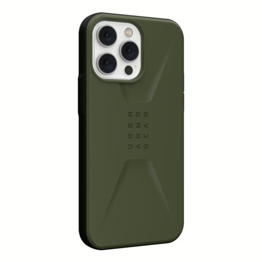 UAG รุ่น Civilian - เคส iPhone 14 Pro Max - สี Olive - Image 2