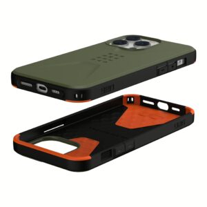 UAG รุ่น Civilian - เคส iPhone 14 Pro Max - สี Olive