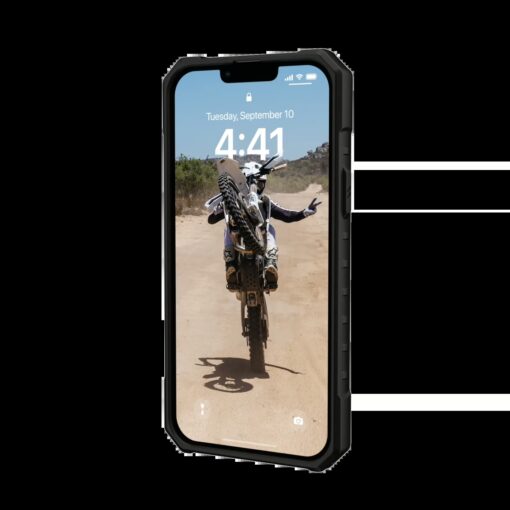 UAG รุ่น Pathfinder with Magsafe - เคส iPhone 14 Plus - สี Black - Image 5