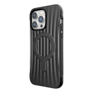 X-Doria รุ่น Raptic Clutch built for MagSafe - เคส iPhone 14 Pro Max - สีดำ