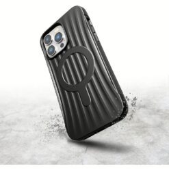 X-Doria รุ่น Raptic Clutch built for MagSafe - เคส iPhone 14 Pro Max - สีดำ