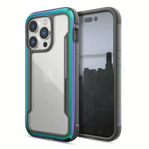 X-Doria รุ่น Raptic Shield - เคส iPhone 14 Pro - สี Iridescent - Image 2