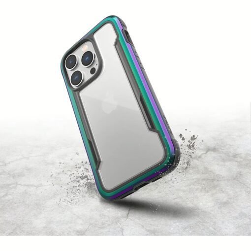 X-Doria รุ่น Raptic Shield - เคส iPhone 14 Pro - สี Iridescent - Image 5